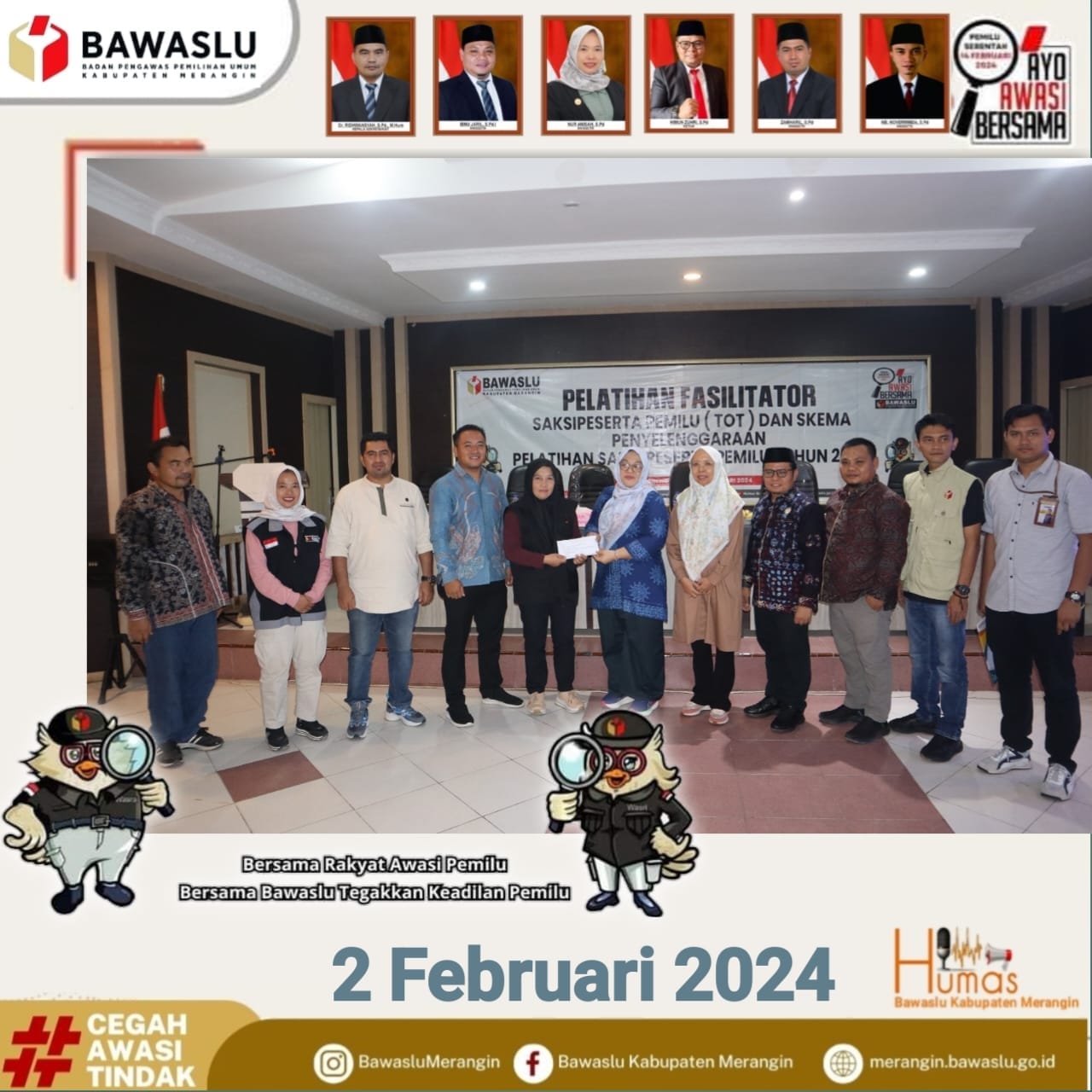 Humas Bawaslu Merangin