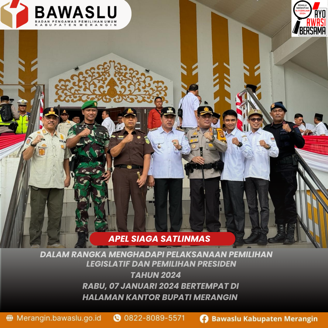 Koordinator Divisi (Kordiv) Hukum dan Penyelesaian Sengketa NB. Noverminda, S.Pt ikuti apel Siaga Kesiapan Satlinmas