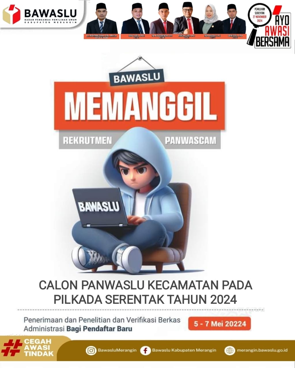 Badan Pengawas Pemilihan Umum (Bawaslu) Kabupaten Merangin