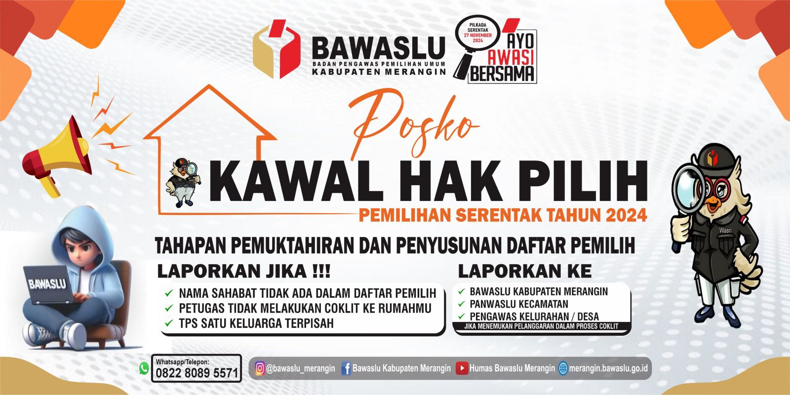 Badan Pengawas Pemilihan Umum (Bawaslu) Kabupaten Merangin