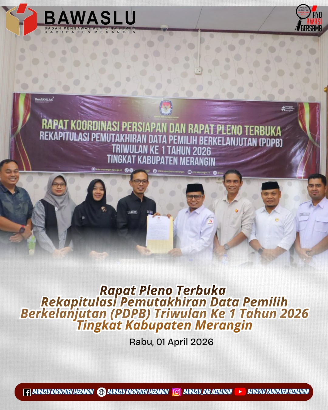 Badan Pengawas Pemilihan Umum (Bawaslu) Kabupaten Merangin