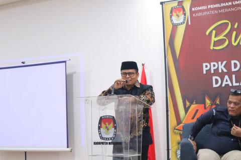 Arahan Ketua Bawaslu Kabupaten Merangin