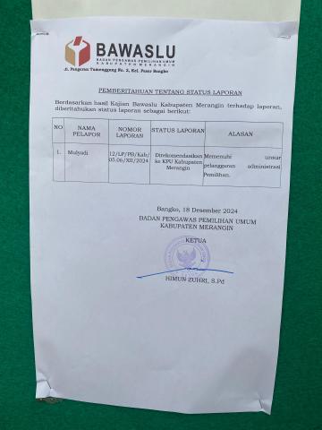 Bawaslu Kabupaten Merangin