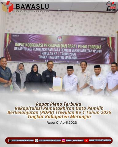 Badan Pengawas Pemilihan Umum (Bawaslu) Kabupaten Merangin
