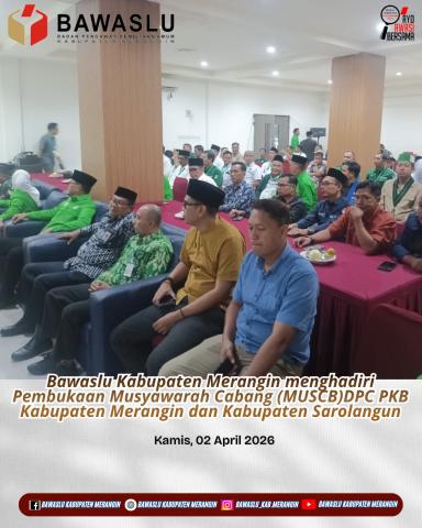 Badan Pengawas Pemilihan Umum (Bawaslu) Kabupaten Merangin
